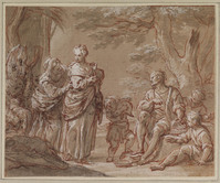 E 042
          <br/>
          Herminia bij de herders
          <br/>
          <em>Ghisolfi, Giovanni (1623/4-1683) - toegeschreven aan</em>